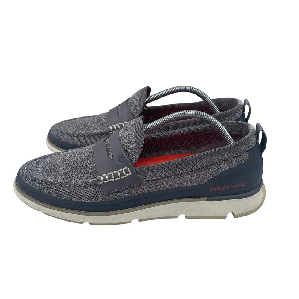 Cole Haan ZeroGrand Stitchlite Knit Loafers Shoes Gray Casual Mens 10